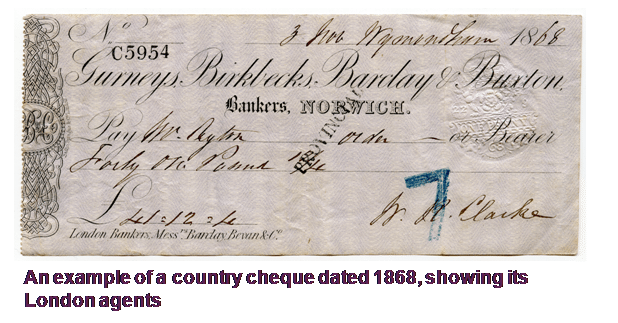 Cheque foil