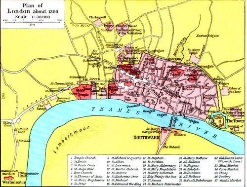 Medieval london