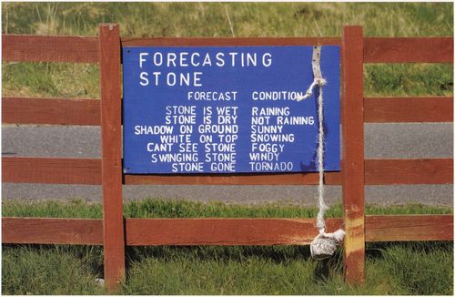 Forecasting stone