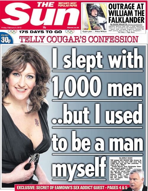 Sun headline