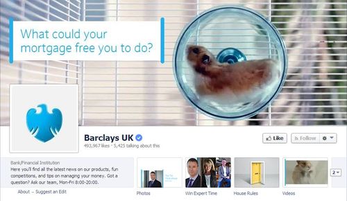 Barclays facebook